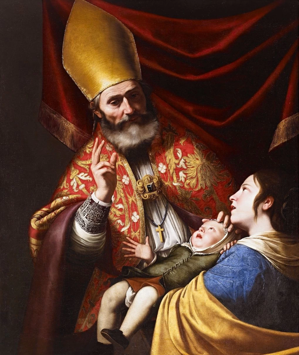 Vescovo benedicente